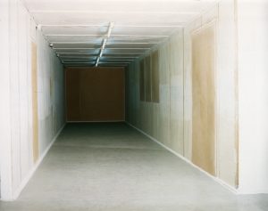 Galerie FOE 156, Blick zur Pressspanwand