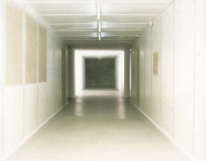 Galerie FOE 156, Blick zur Brandschutzwand
