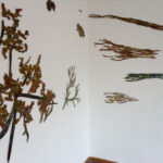 Wandarbeit, Neuer Kunstverein Aschaffenburg, 2023, Detailansicht