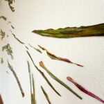 Wandarbeit, Neuer Kunstverein Aschaffenburg, 2023, Detailansicht