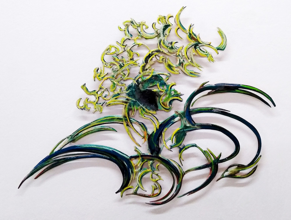 Aufruhr I, 2022, 34 x 36 cm