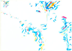 Freiraum IV, 2025, 21 x 29,7 cm, Zeichnung, Tusche auf Papier